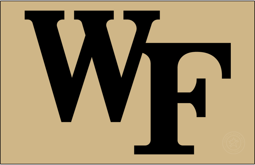 Wake Forest Demon Deacons 2019-Pres Primary Dark Logo iron on transfers for clothing